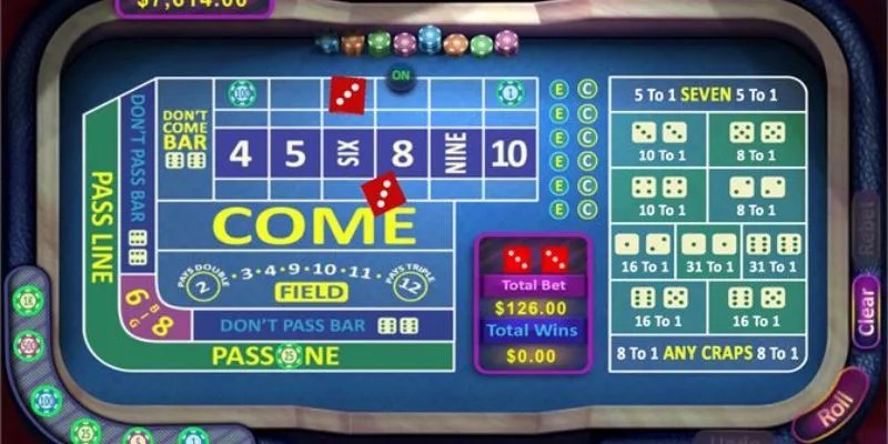 Khám phá mẹo chơi Craps cơ bản 